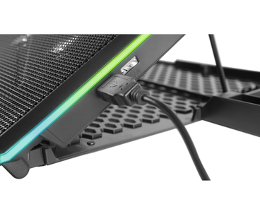 NOTEBOOK COOLER PAD MNBC13 A-RGB NEGRO MARS GAMING