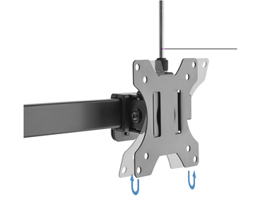 SOPORTE MESA 2 MONITORES 17''-27'' BLACK TOOQ