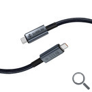 CABLE HIGH 240W USB-C/USB-C 4.0 8K 1.5 M NEGRO SUBBLIM