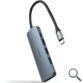 HUB USB-C 5 PUERTOS USB 3.0 18 CM NANOCABLE