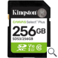 SECURE DIGITAL HC 256 GB CANVAS SELECT PLUS GEN3 CLASE10 KINGSTON