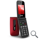 SPC TELEFONO MOVIL TITAN 2 4G SENIOR ROJO