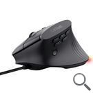 RATON OPTICO GAMING GXT 145 ERGONOMICO VERTICAL REXXA NEGRO TRUST