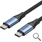 CABLE USB-C A USB-C 240W 0.5 M NEGRO/AZUL VENTION