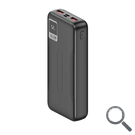 POWER BANK 20000mAh 22.5W NEGRO LEOTEC