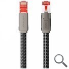 CABLE DE RED LATIGUILLO RJ45 GAMING CAT.8 SFTP AWG26 0.5 M GRIS VENTION