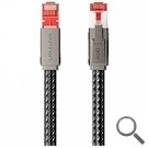 CABLE DE RED LATIGUILLO RJ45 GAMING CAT.8 SFTP AWG26 1 M GRIS VENTION