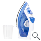 PLANCHA ELECTRICA 2000W 180ml BLANCA/AZUL AIGOSTAR