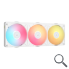 VENTILADOR AUXILIAR RX360 II ICUE LINK RGB 120MM WHITE TRIPLE FAN CORSAIR