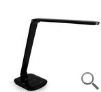 LAMPARA DE MESA RECARGABLE INALAMBRICALED NEGRO AIGOSTAR