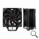 VENTILADOR UNIVERSAL H6 NEGRO COOLBOX